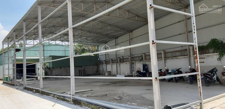 Chính Chủ Cho Thuê Nhanh Kho Bãi Dt 500m2 Có Sẵn Mái Che, Nền Bê Tông Giá Rẻ Chỉ 49000đ/m2 1