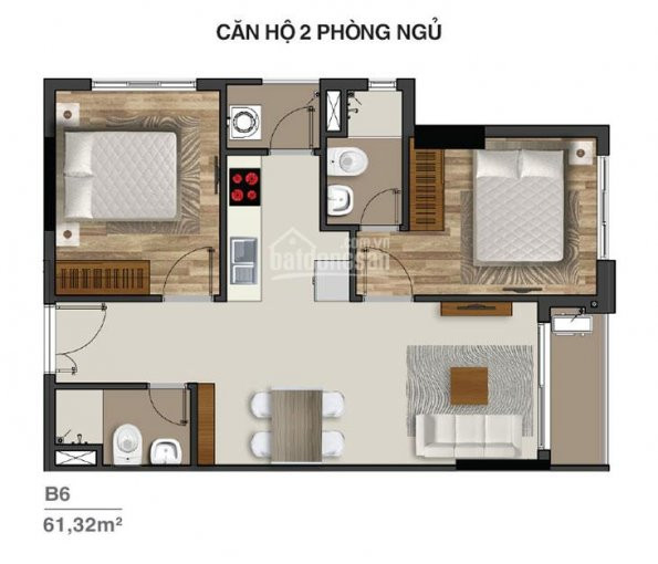 Chính Chủ Cho Thuê Nhanh Moonlight Residences đặng Văn Bi 2pn-2wc Chỉ Từ 10 Triệu/tháng Lh Ngay 0916643313 5