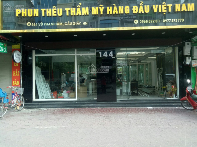 Chính Chủ Cho Thuê Nhanh Nhà Phố Vũ Phạm Hàm 50m2 X 6t, Mặt Tiền 82m, Vỉa Hè Rộng, Thang Máy Gọn Góc Nhà 2