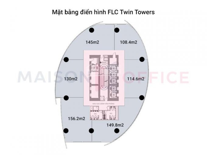 Chính Chủ Cho Thuê Văn Phòng Flc Twin Tower 265 Cầu Giấy, Dt 300m2 - 500m - 1000m2, Chỉ 200ng/m2/th 7