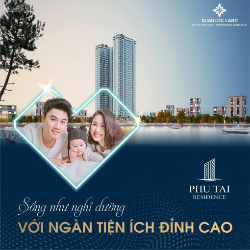 Chung Cư Phú Tài Residence 3 Mặt Biển Quy Nhơn Sổ đỏ Lâu Dài - Giá 26tr/m2 - Hotline: 0914296879 2