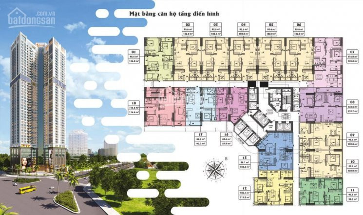 Cực Hot Ra Mắt Quỹ Căn Góc Ngoại Giao Tầng 19,22,26 Da Golden Park Tower Cầu Giấy Tặng Ngay 150tr 2