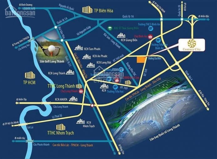 đất Vàng Cách Sân Bay Quốc Tế Long Thành 3km 4