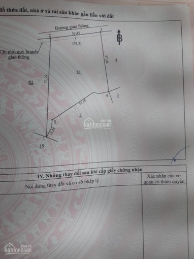 đất Xã Xuân Tây Cần Bán Gấp, 4 Sào 9, Có 300m2 Thổ Cư Và 100m Mặt Tiền, Thích Hợp Phân Lô Sào 5