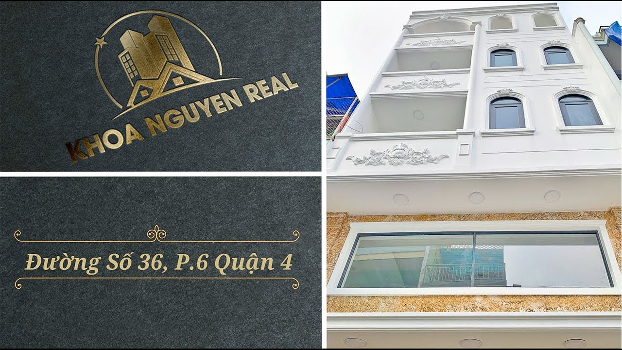 Hot - Bán Nhà Mới Xây Mt đường Số 36, P6 Quận 4 1