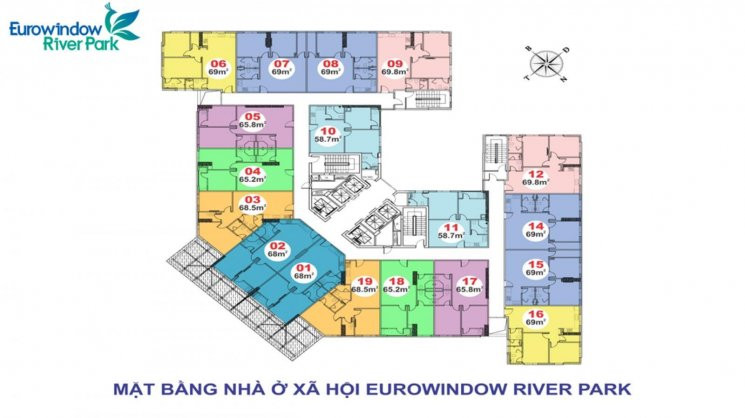 Hot! Duy Nhất 3 Căn Góc Ngoại Giao Eurowindow, 68m2, 2pn, 2wc, Nt Cơ Bản, 1,2xxtỷ Vào Hđ Trực Tiếp 3