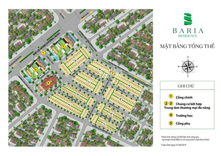 Kẹt Tiền Bán Rẻ Lô đất A30 Dự án Baria Residens Mặt Tiền Hùng Vương, P Long Tâm, Bà Rịa 4