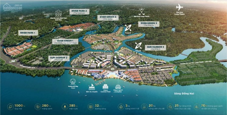 Kẹt Vốn Sang Lỗ, Nhà Phố 5x195m Aqua City, Thanh Toán 1% Mỗi Tháng, Lh: 0907 974 974 4