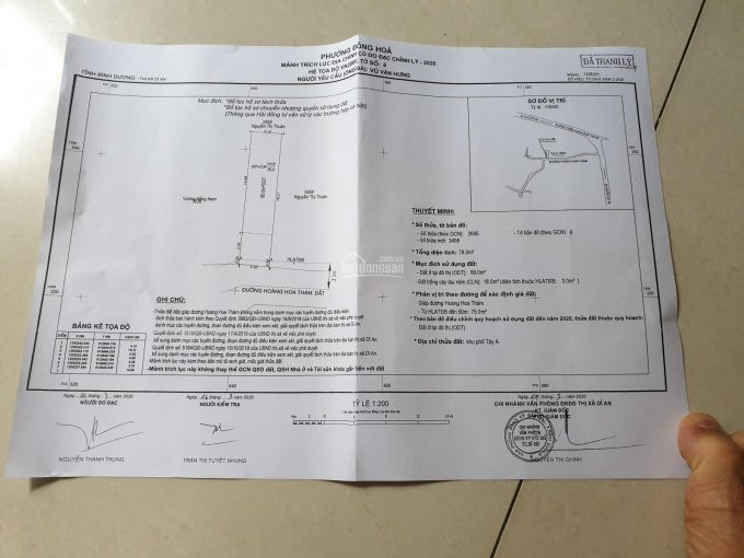 Mặt Tiền đường Hoàng Hoa Thám, đông Hòa, Dĩ An, Bình Dương Kế Bên Thủ đức Tphcm, Giá 2,7 Tỷ, 78m2 1