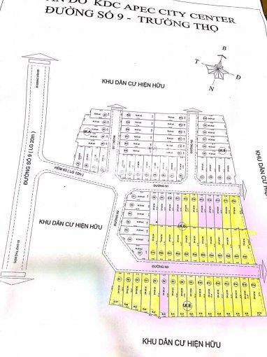 Mở Bán 15 Nền Kdc Apec City Giá Hot, đường Số 9, Trường Thọ, Thủ đức,giá Gốc Cđt Chỉ 1tỷ8/nền,shr 1