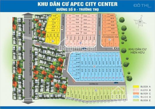 Mở Bán 15 Nền Kdc Apec City Giá Hot, đường Số 9, Trường Thọ, Thủ đức,giá Gốc Cđt Chỉ 1tỷ8/nền,shr 5