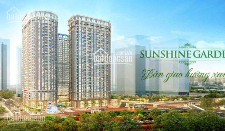 New! Cho Thuê Sàn Thương Mại, Văn Phòng Tại Toà Nhà Sunshine Garden Minh Khai, Dt: 150-1500m2 1