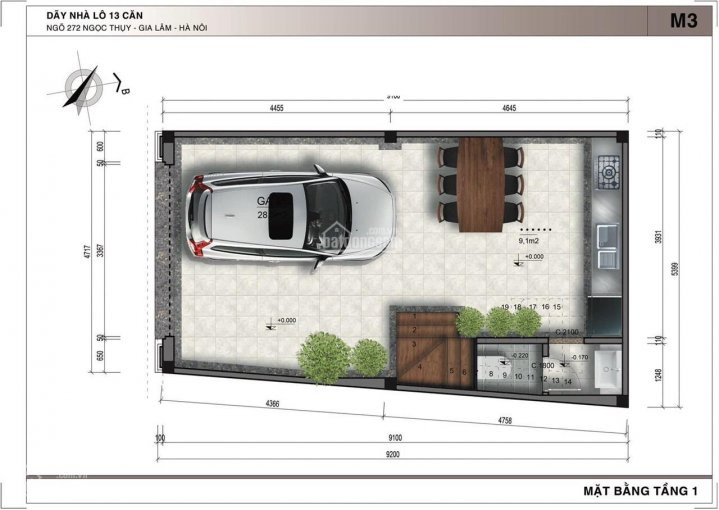 Nhà đẹp, Giá Rẻ, Sđcc 47m2 Xây 5 Tầng, Xe 7 Chỗ Vào Nhà Tổ 17 Ngọc Thụy, Long Biên, Hà Nội 1