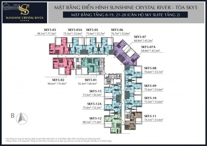 Ra Mắt Ch Duplex Sky Suite Sunshine Crystal River: 64 Tỷ/2pn 1087m2, Htls 0%, Km 70tr, Ck Tới 10% 8