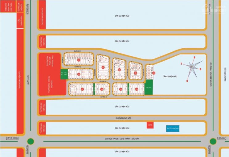 Siêu Hot Khai Mở Bán đô Thị Cát Linh, Mt Ql51 Ngay Chợ Long Thành, Chỉ 16 Tỷ/nền 100m2 0933049891 1