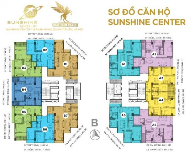 Sở Hữu Ch Full Nt Dát Vàng Sunshine Center 4,4tỷ/4pn Tặng 750tr Ck 15% Ls 0% 15 Năm, Nhận Nhà Ngay 6