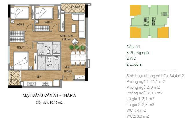 Suất Ngoại Giao Valencia Garden Giá Chỉ 1,5 Tỷ/căn 2pn 1,9 Tỷ/căn 3pn, Hướng đông Nam View Vinhomes 4