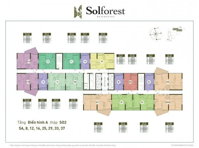 Tầng 10-16-18a Sol Forest - Tặng Cây Vàng - Căn đẹp - Htls 0%/85% - Sân Vườn đẹp - Cđt 0918114743 11