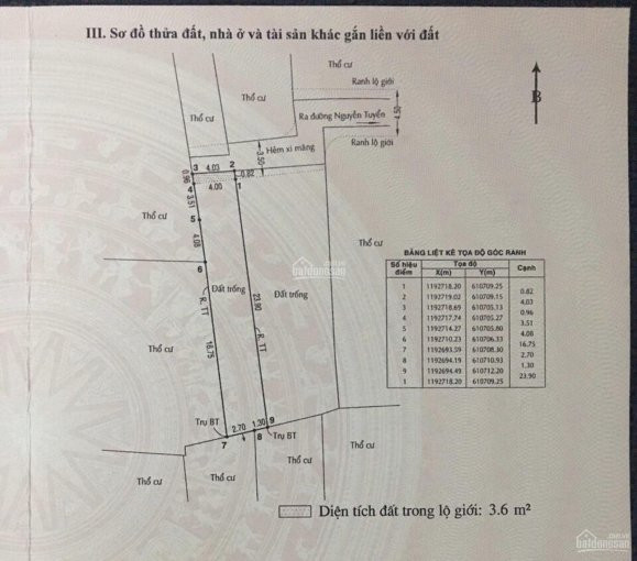 Tôi Cần Bán Gấp Lô đất Vị Trí đẹp Trên đường Nguyễn Tuyển, Bình Trưng Tây, Shr, Dt Lớn 982m2 1