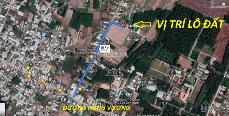 Vĩnh Thanh 988 M2 Có 374 M2 Thổ Cư, đường ô Tô 8m, Kế Bên Trường Học, Khu Công Nghiệp, Dân ở Kín 2