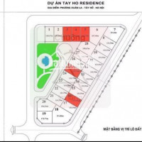 Chính Chủ Cần Bán Lô Bt Giá Rẻ Nhất Tây Hồ, Vị Trí Trung Tâm, 1313m2, Xây 35 Tầng + 1 Hầm, Hướng đông Nam