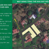 Chính Chủ Mở Bán 15 Lô đất Nền, Sẵn Sổ, Trung Tâm Xã Bình Yên Lh 0366662965