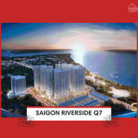 Hot!!! Có Nhà Quận 7 Sát Vách Phú Mỹ Hưng Chỉ Với 1 Tỷ Saigon Riverside 1pn Q7