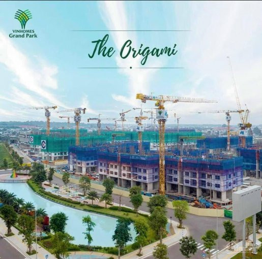 2pn 2wc Origami Vinhomes Grand Park, Giá: 2 Tỷ 191 Dự án Vinhomes Grand Park Quận 9, đường Nguyễn X 2