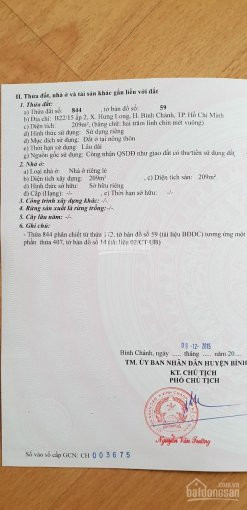 Ai Mua đất Kinh Doanh Thì Không Thể Bỏ Qua đất Mặt Tiền đường Hương Lộ 11 Vào,hưng Long,bình Chánh 2