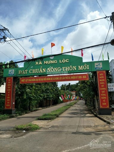 Bán đất Chợ Hưng Nghĩa-hưng Lộc-thống Nhất 1