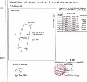 Bán Lô đất Thị Trấn Chợ Lầu Bình Thuận Gần 10 Sào , Chiết Khấu 2%, Thêm 5 Chỉ Vàng Trước 30/11 4