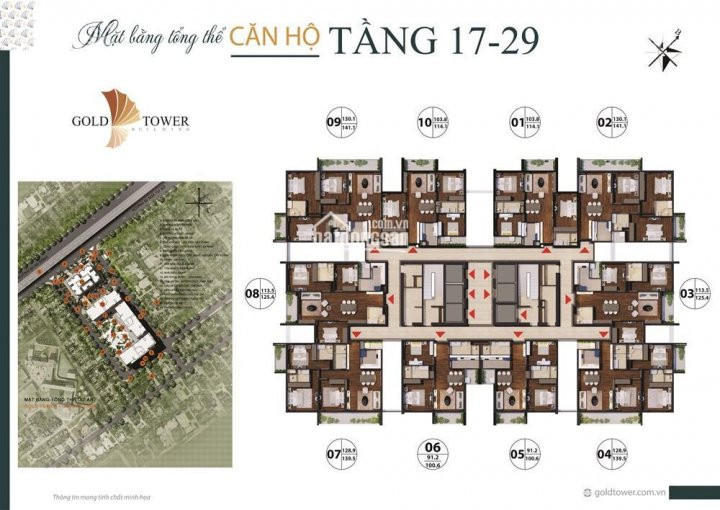 Bảng Hàng Cập Nhật Chung Cư Gold Tower - 275 Nguyễn Trãi Giá Tốt Nhất, Lh: 0982545767 1