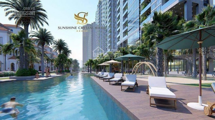 Căn Duplex Duy Nhất Ban Công Tràn, View Nội Khu Cực đẹp Da Sunshine Crystal River, Ck 10%, Vay Ls 0 4