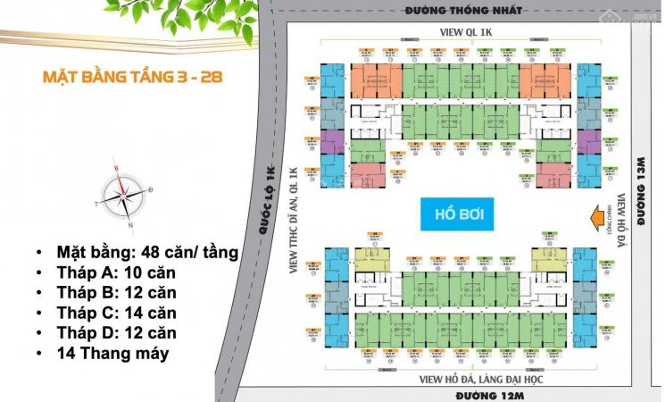 Căn Hộ 1pn Chỉ Còn Vài Suất Nội Bộ Bcons Plaza Làng đại Học Quốc Gia 2