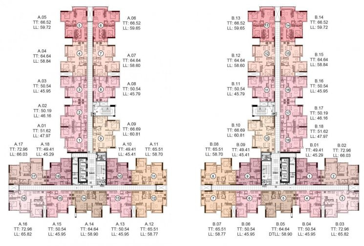 Căn Hộ Conic Riverside Q 8, Dt: 65,5m2 2pn Căn Góc Giá 182 Tỷ Tháng 10/2020 Nhận Nhà 4