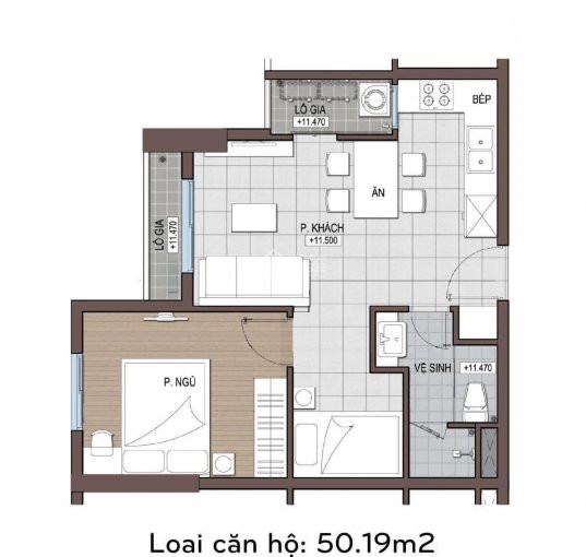 Căn Hộ Conic Riverside Q 8, Dt: 65,5m2 2pn Căn Góc Giá 182 Tỷ Tháng 10/2020 Nhận Nhà 8