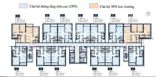 Căn Hộ Duplex 2pn Căn Số 03 Tòa Berdaz Feliz En Vista, Hướng đông Nam, Giá 56 Tỷ Lh: 0931356879 5