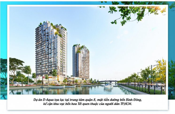 Căn Hộ Studio - D-aqua Bến Bình đông - Mặt Tiền View đẹp Nhất Quận 8 - Chỉ 1ty6 Mua Ngay 6