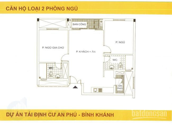 Chính Chủ Bán Căn Hộ Chung Cư Bình Khánh 2pn, 25 Tỷ, Bao Sổ, Q2 3