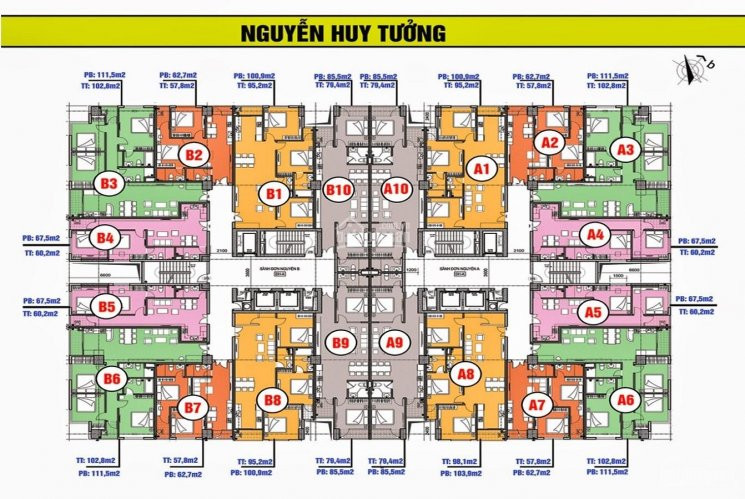 Chính Chủ Bán Căn Hộ Chung Cư Mỹ Sơn Tower,dt:95m2, Giá Bán 23,5 Triệu/m2lh:0962251630 1