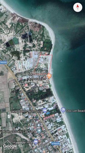 Chính Chủ Bán Nhanh 12ha đất Mặt Biển, Phù Hợp Làm Resort Gần Khu Gm Dốc Lết, Tx Ninh Hòa, Lh 0989777738 7