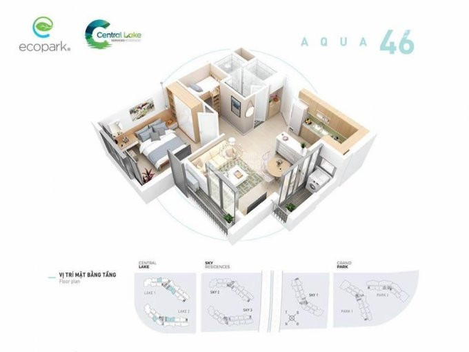 Chính Chủ Bán Nhanh 46m2 Sky1 View Hồ Giá 1,230tr Bao Phi Sang Tên Lh 0948014568 1