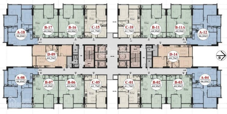 Chính Chủ Bán Nhanh Căn Hộ Chung Cư Thăng Long Capital, Căn 1501, T3, Dt 619m2, Giá 1 Tỷ 310 Lh 0934568193 1