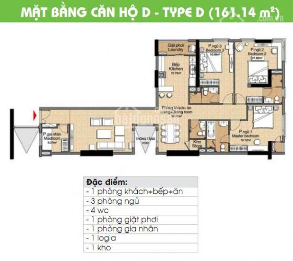 Chính Chủ Bán Nhanh Căn Hộ đức Khải, 3pn, 161m2, Nhà Trống, Giá 2tỷ550 (thương Lượng), Lh 0916887727 1