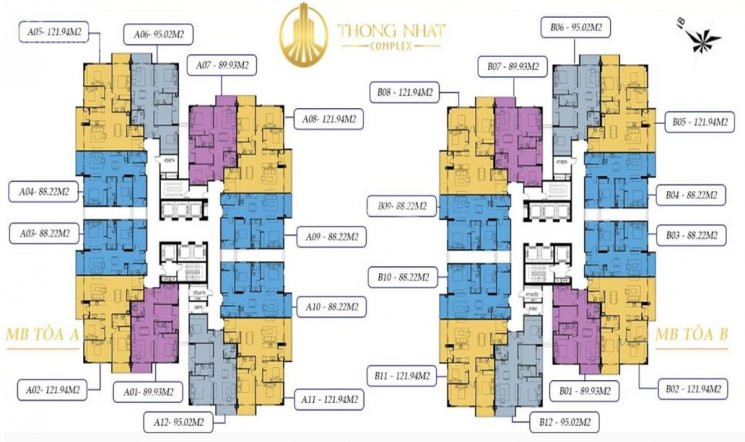 Chính Chủ Bán Nhanh Căn Hộ Hoa Hậu 123m2 Tầng 11 Dự án Thống Nhất, Hướng đông Nam Chỉ 3,75 Tỷ 2