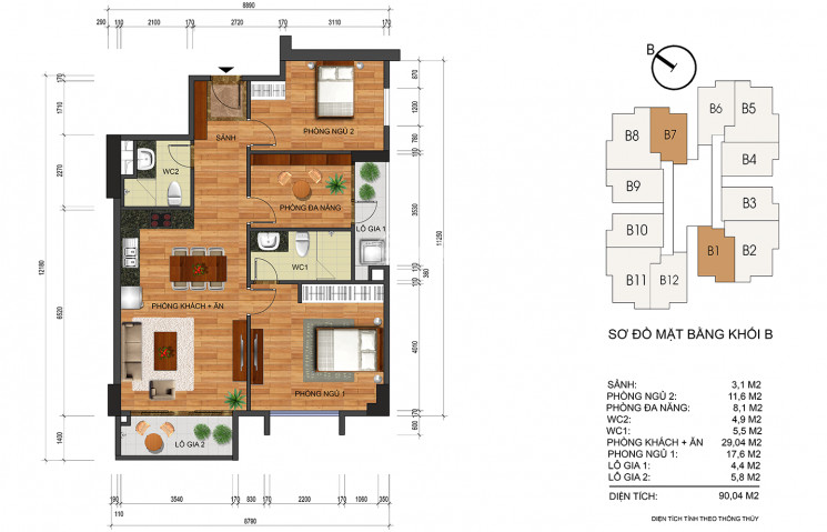 Chính Chủ Bán Nhanh Căn Hộ Hoa Hậu 123m2 Tầng 11 Dự án Thống Nhất, Hướng đông Nam Chỉ 3,75 Tỷ 3