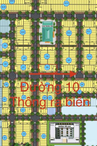 Chính Chủ Bán Nhanh đất Block E8 Khu Dương Ngọc - Seaview Sát Chợ Viêm đông 3