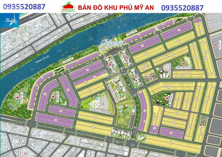 Chính Chủ Bán Nhanh đất Kđt Phú Mỹ An View Công Viên Và Trường Học Giá đầu Tư 1