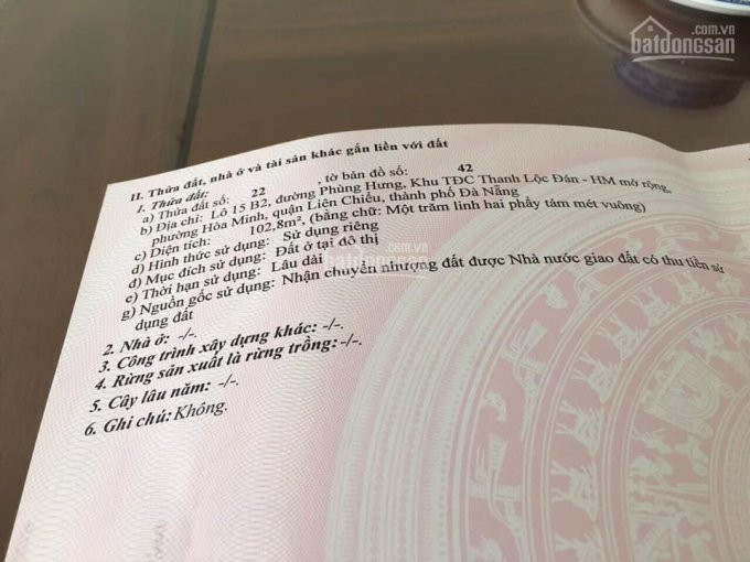 Chính Chủ Bán Nhanh đất Mặt Tiền đường 10m5 Phùng Hưng Thông Thẳng Ra Biển Cách Biển Chỉ 300m Giá 47 Tỷ0945241379 2