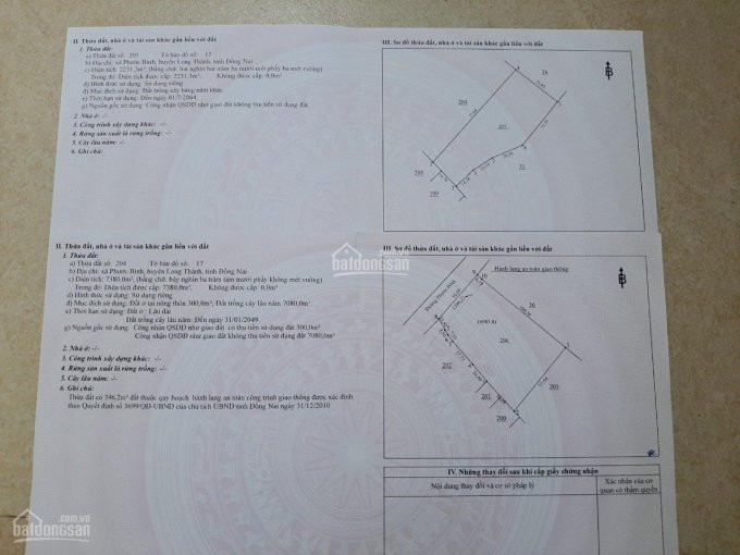 Chính Chủ Bán Nhanh đất Mặt Tiền đường Phước Bình, Huyện Long Thành, đồng Nai, 9610m2, Giá 2tr/m2 Thương Lượng 4